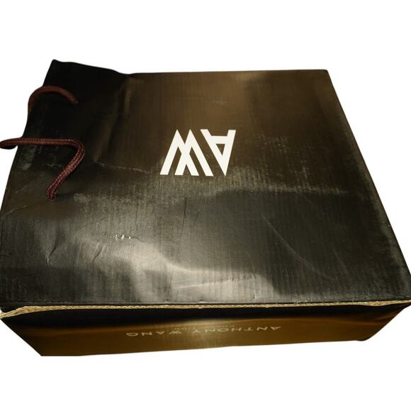 Anthony Wang Goose Berry-01 Platform Sneakers White Pink Yellow Size 10 NIB - Picture 4 of 4